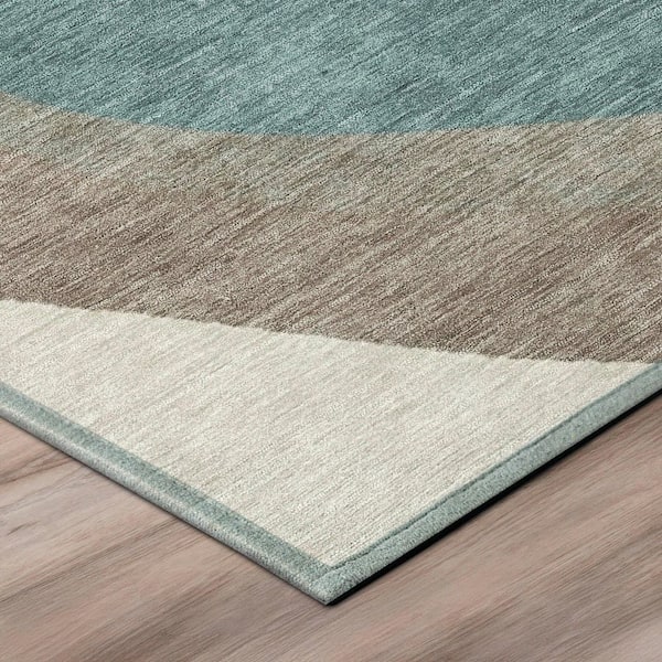 Chantille Machine Washable Indoor/Outdoor Abstract ACN3035 Beige 3 ft. x 4 ft. Area Rug