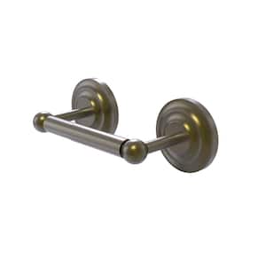 Prestige Que New Collection Double Post Toilet Paper Holder in Antique Brass