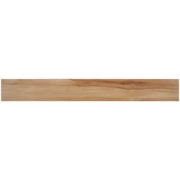 Ivy Hill Tile Duren 28mil Acacia Brown 6 in. x 48 in. Glue Down Luxury Vinyl Tile Flooring (36 sq. ft.)