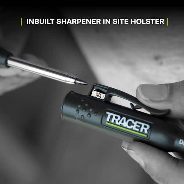 TRACER 5-Piece Construction Marker Kit with Storage Case AMK5