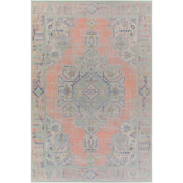 Artistic Weavers Leslie Rust 5 ft. x 8 ft. Traditional Indoor Area Rug