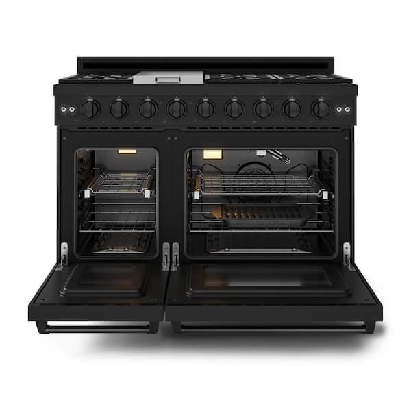 Thor Kitchen Gordon Ramsay Series 48 in. 6-Burners Double Oven Gas
