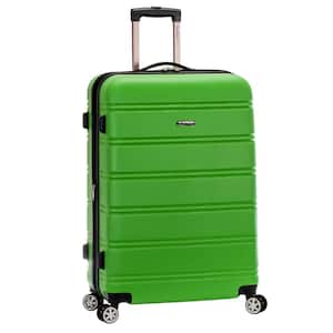 Melbourne 28 in. Green Expandable Hardside Dual Wheel Spinner Luggage