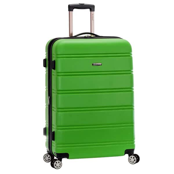 Melbourne 28 in. Green Expandable Hardside Dual Wheel Spinner Luggage