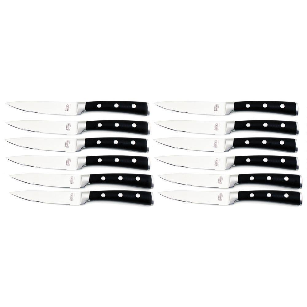 BergHOFF Essentials Classico 12Pc Stainless Steel Steak Knife Set, 5