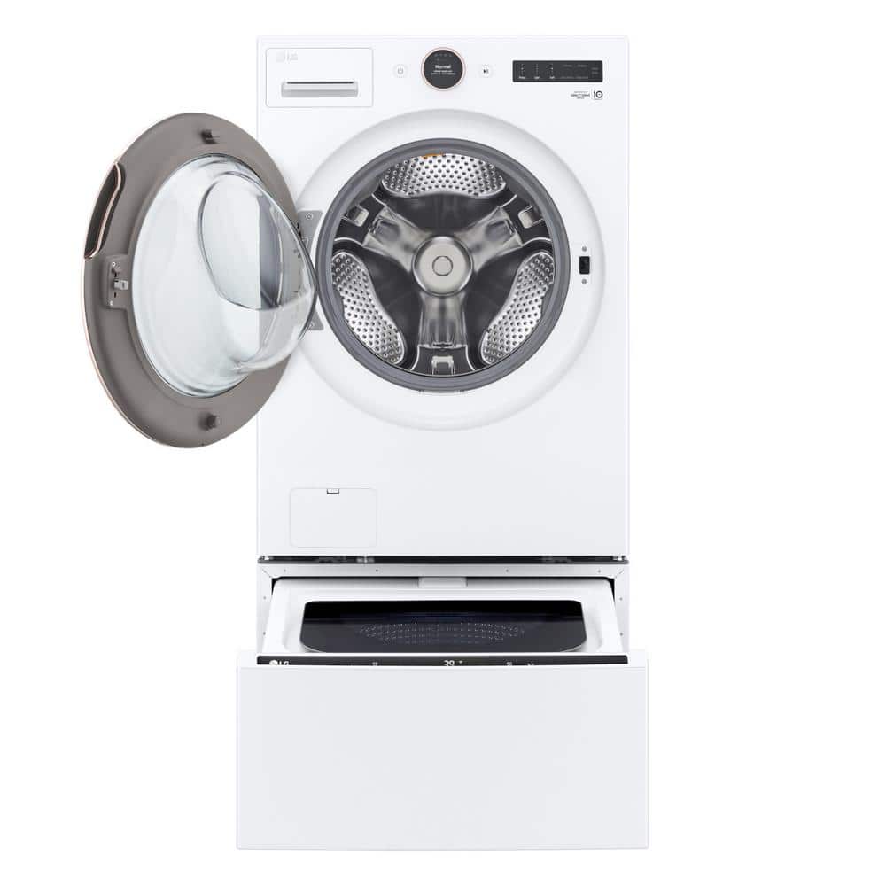 5.0 Cu. Ft. White Smart Front Load Washer with Steam and TurboWash