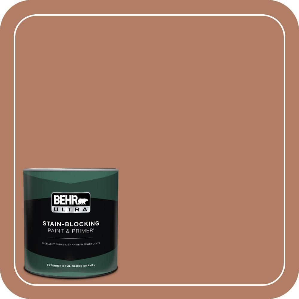 1 qt. #PMD-84 Pecan Semi-Gloss Enamel Exterior Paint & Primer price history on PriceWatchPro