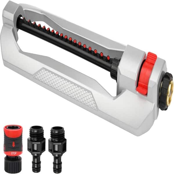 Lawn and Garden Metal Osciallating Water Sprinkler for Yard