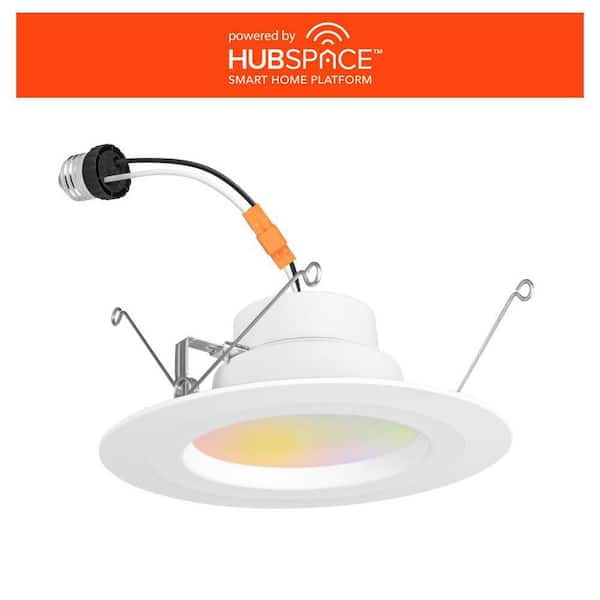 4in. Hubspace RGBW Recessed Trim with Night Light