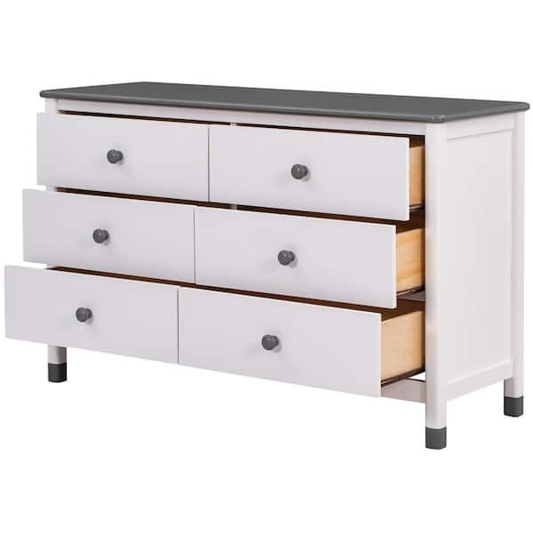 Unbranded 47 in. W x 17 in. D x 30 in. H Bathroom White Linen Cabinet