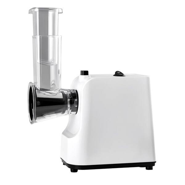 200W Electric Cheese Grater & Salad Maker with 5 Attachments