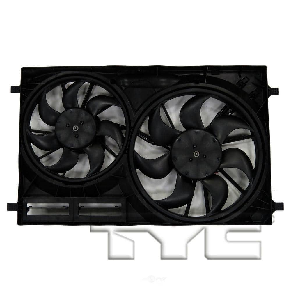 Dual Radiator and Condenser Fan Assembly