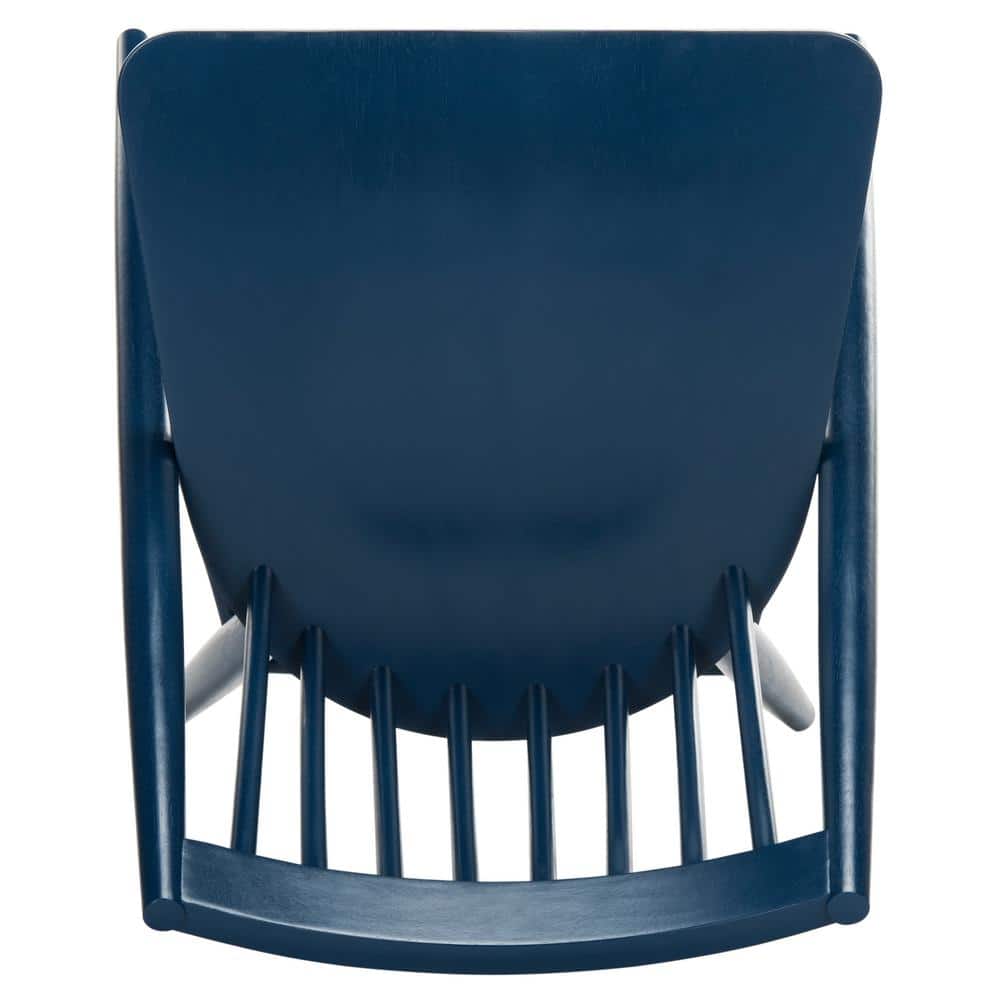 Navy High Back Wood Windsor Side Chair