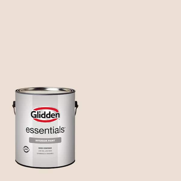 Glidden Essentials 1 gal. PPG1071-1 South Peak Flat Interior Paint