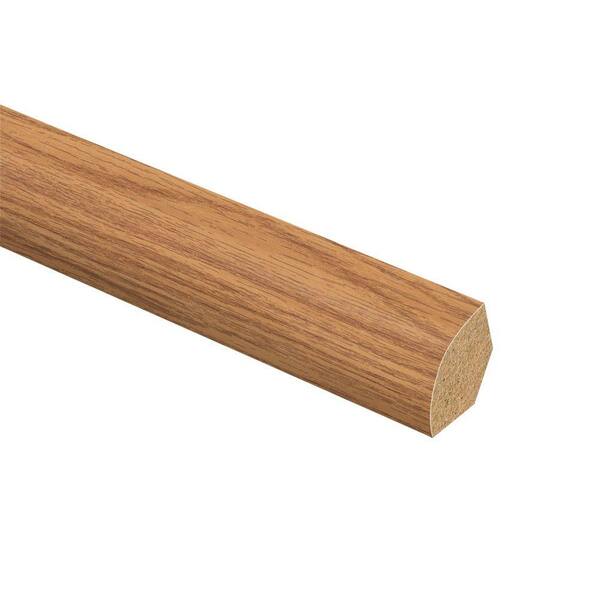 Zamma Glenwood Oak 5/8 in. Thick x 3/4 in. Wide x 94 in. Length Laminate Quarter Round Molding