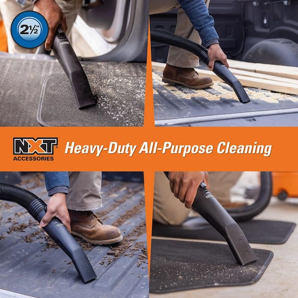 2-1/2 in. MAX2503 NXT Max Locking Car Nozzle Accessory Shop Vacuum Attachment for RIDGID NXT Wet Dry Vacs