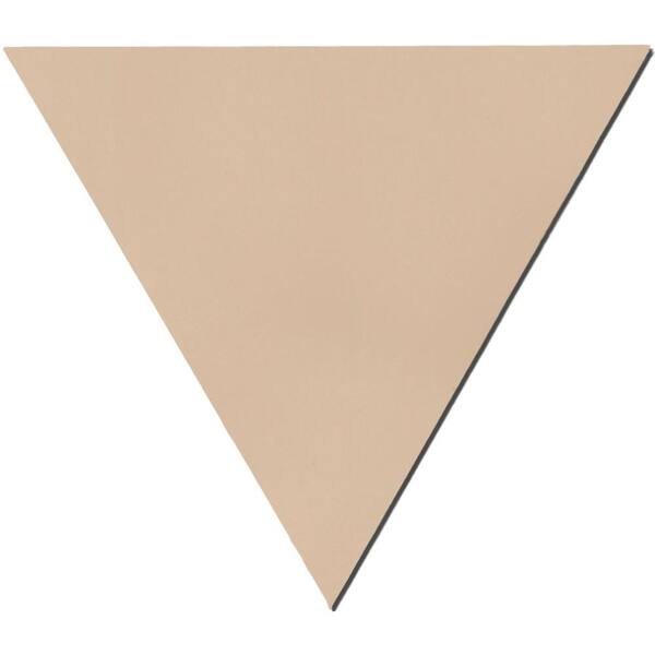 Owens Corning 24 in. x 24 in. x 24 in. Beige Triangle Acoustic Sound Absorbing Wall Panels (2-Pack)