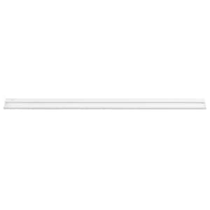 Riley 4 in. Hardwired White Integrated LED Under Cabinet Light with White Acrylic Shade