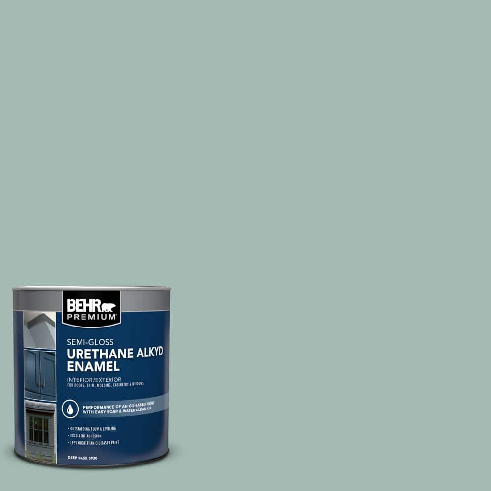 1 qt. #S430-3 Garden Twilight Semi-Gloss Enamel Urethane Alkyd Interior/Exterior Paint price history on PriceWatchPro