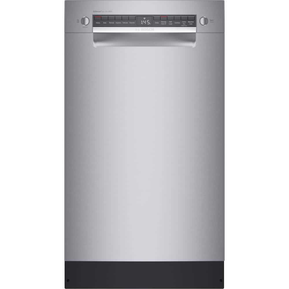 Bosch 800 Series 18 in. ADA Compact Front Control Dishwasher in 