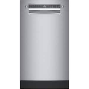800 Series 18 in. ADA Compact Front Control Dishwasher in Stainless Steel with Stainless Steel Tub and 3rd Rack, 42dBA