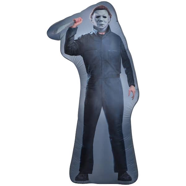 Unbranded 72.05 in. H x 23.23 in. W x 37.4 in. L Halloween Photorealistic Airblown Inflatable-Michael Myers-S LG-Universal