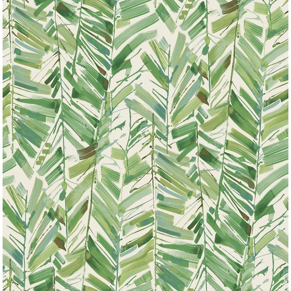 Tommy Bahama Chillin Out Aloe Coastal Vinyl Peel and Stick Wallpaper Roll (Covers 30.75 sq. ft.)