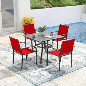 5-Piece Metal Outdoor Dining Set