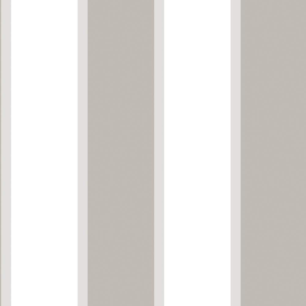 Beige/White/Silver Smart Stripes 3 Formal Stripe Sheen Finish Non-Pasted Vi