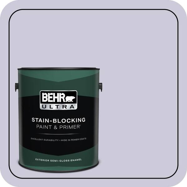 BEHR ULTRA 1 gal. #S570-2 Magic Scent Semi-Gloss Enamel Exterior Paint & Primer