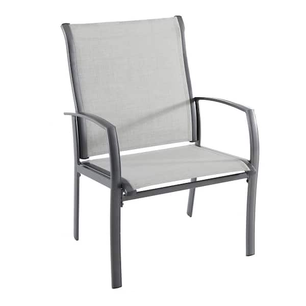 Home Decorators Collection Mix And Match Stationary Aluminum Oversized Outdoor Patio Dining Chair In Sunbrella Augustine Alloy 2 Pack Fca60401bg 2pk - Home Decorators Collection Chairs