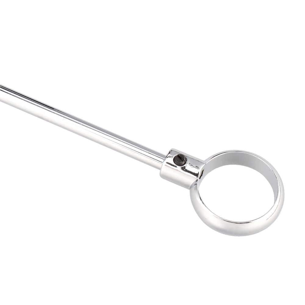 Polished Brass 28-Inch Ceiling Support with Flange