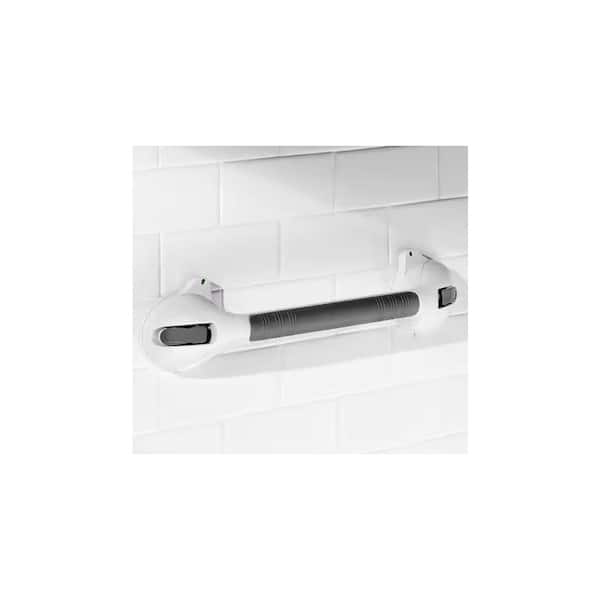 16-1/2 in. x 1-1/4 in. Suction Assist Bar with Suction Indicators in White