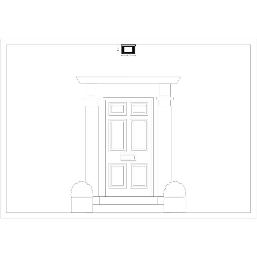 Transitional Hunnington Black Etched Seeded Glass 2-Light Outdoor Flush Mount
