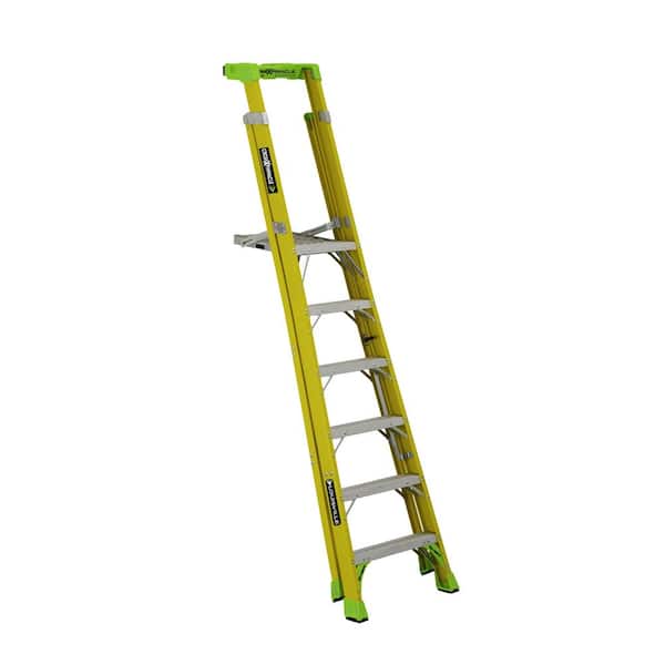 Louisville Fcp1406Hd Fiberglass Platform Ladder 6 ft