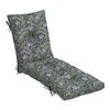 ARDEN Outdoor Plush Modern Tufted Chaise Cushion, Rain-Proof, Tufted Cushion for Chaise Lounger Sapphire Morrison Floral ZR04H05B-D9Z1