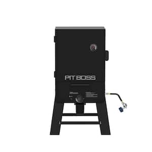 30 in. Vertical Propane Smoker in Black