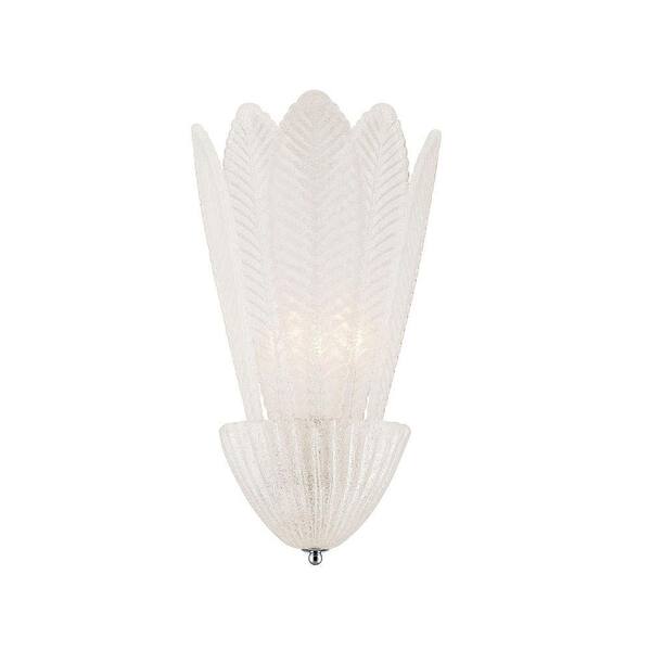 Unbranded Pratolina Collection 2-Light Clear Wall Sconce-DISCONTINUED