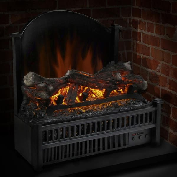 Pleasant Hearth 23 in. Electric Fireplace Logs with Removable Fireback and Heater