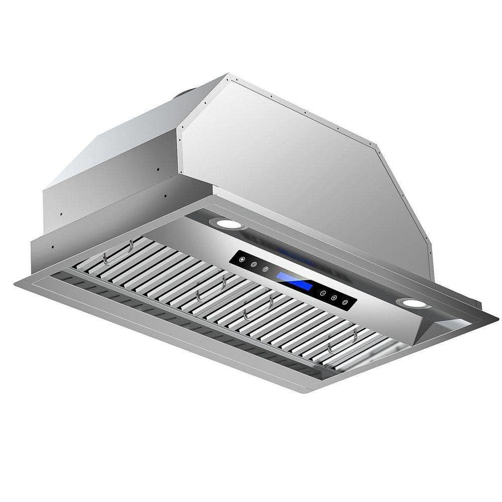 30 in. 900 CFM Convertible Insert Range Hood with Remote, Touch Control LCD, Long-Term Warranty in Stainless Steel price history on PriceWatchPro