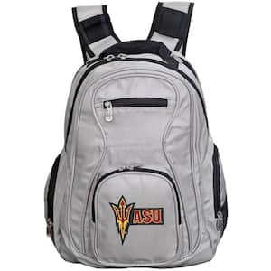 NCAA Arizona State Sun Devils 19 in. Gray Laptop Backpack