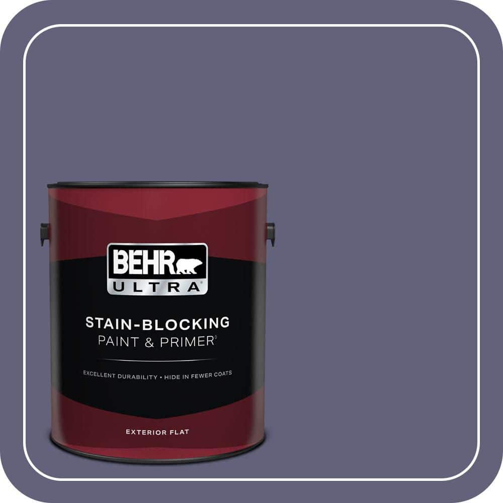 1 gal. #PMD-44 Twilight Dusk Flat Exterior Paint & Primer price history on PriceWatchPro