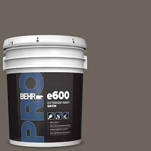 5 gal. #N360-6 Patio Stone Satin Exterior Paint