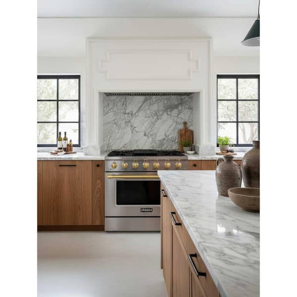 Reviews for JANSKA 36 in. 5.2 cu. ft. 6-Burners Gas Range