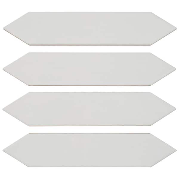 ANDOVA Concerto-Bowtie Larinet 2 in. x 8 in. Glossy Ceramic Picket Wall Tile Sample