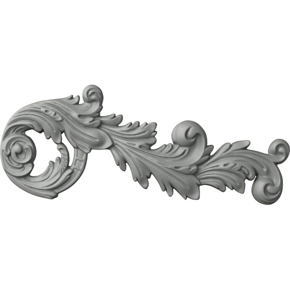 Primed White Polyurethane Architectural Crown Onlay