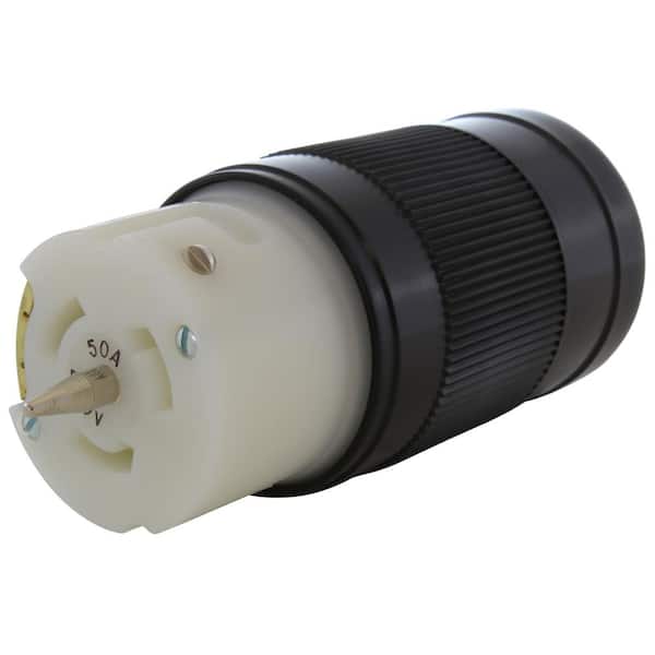 California Standard CS8364 50 Amp 3-Phase 250-Volt 4-Wire Locking Female Connector