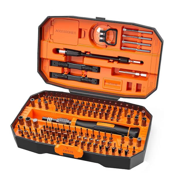 Precision Screwdriver Set 152 in 1-Magnetic Tool Kit with Torx Triwing Bits for Electronics Repair 153-Piece