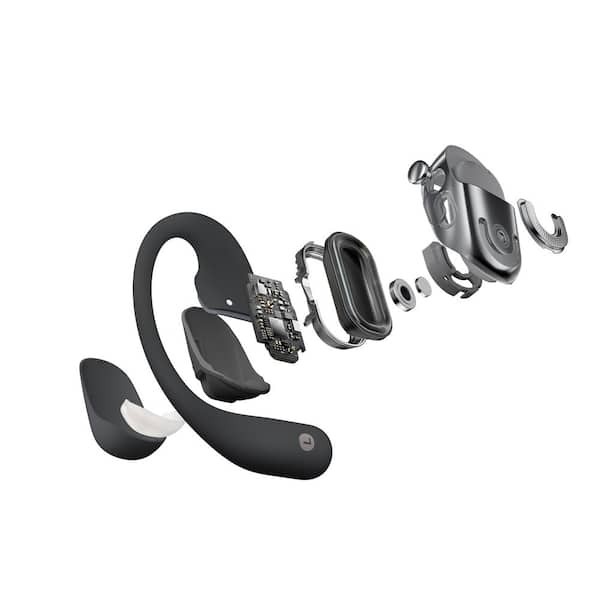 SHOKZ OpenFit 2-True Wireless Bluetooth Earbuds Black T920-ST-BK