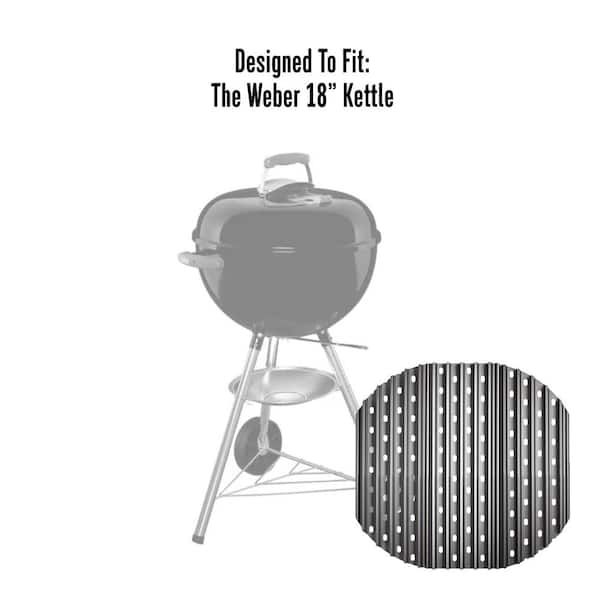 GrillGrate 17 in. x 18.33 in. Sear 'n Sizzle Grates for 28 in. Blackstone Griddles (2-Piece)